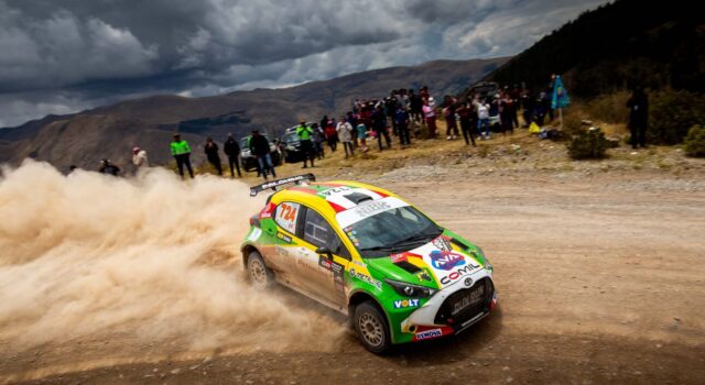 Ronmel Palomino ganó la tercera etapa de la 52° edición Rally Caminos del Inca
