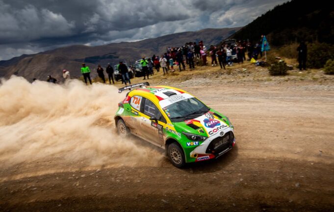 Ronmel Palomino ganó la tercera etapa de la 52° edición Rally Caminos del Inca