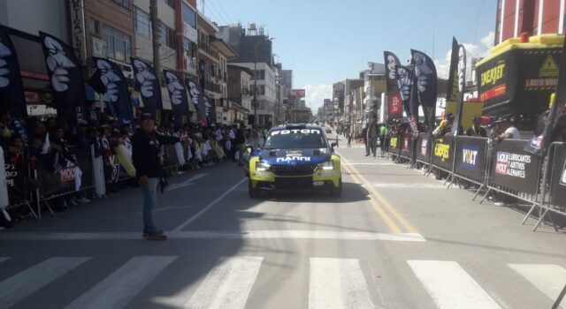 El team Tracusa Racing llegó a Huancayo