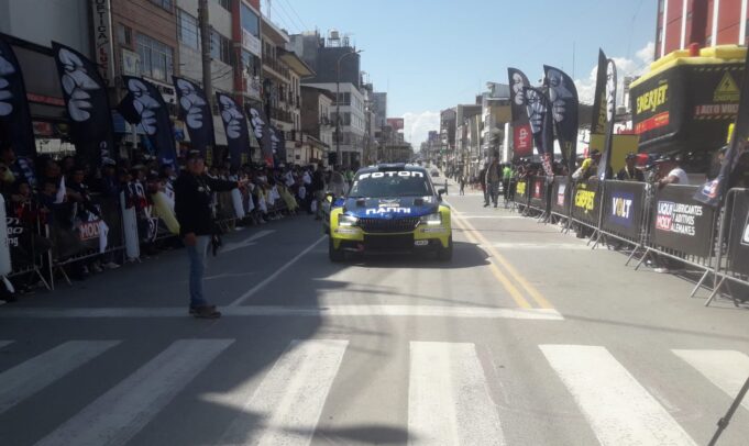 El team Tracusa Racing llegó a Huancayo