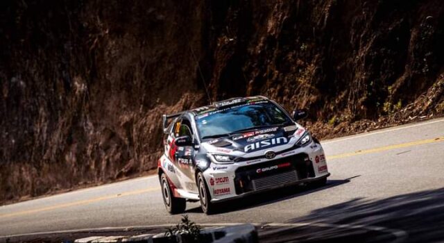 Lucho Alayza en el GR Yaris completó la 4ta etapa de los Caminos del Inca 2024