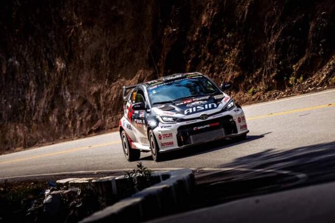 Lucho Alayza en el GR Yaris completó la 4ta etapa de los Caminos del Inca 2024