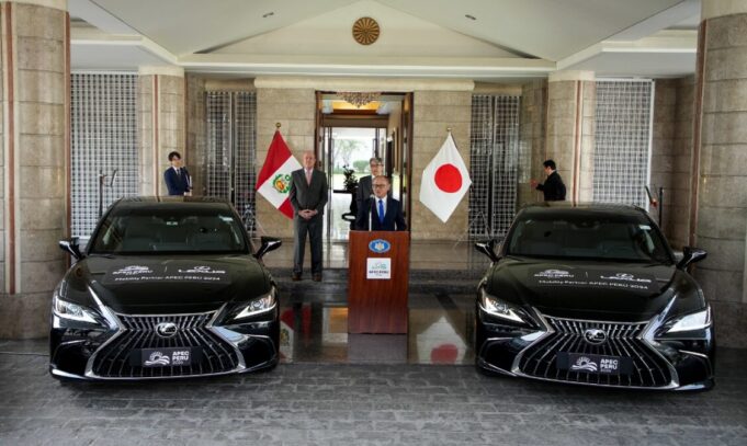 APEC 2024: Un vistazo a los autos que transportan a los líderes internacionales