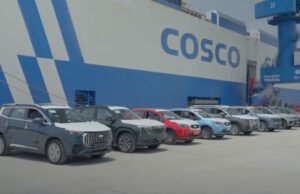 Geely apuesta con su mayor arribo de unidades con la apertura del Megapuerto de Chancay