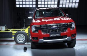 Ford Ranger recibe cinco estrellas en la prueba de Latin NCAP
