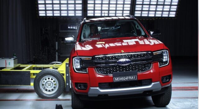 Ford Ranger recibe cinco estrellas en la prueba de Latin NCAP