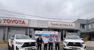 Toyota del Perú y la asociación Hombro a Hombro se unen para fortalecer la respuesta ante situaciones de emergencia