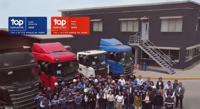 Scania es reconocido como Top Employer por cuarto año consecutivo