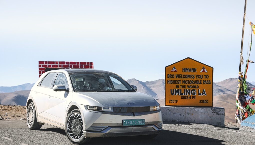 Hyundai IONIQ 5 participa en el concurso GUINNESS WORLD RECORDS por el mayor cambio de altitud realizado por un auto eléctrico