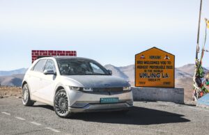 Hyundai IONIQ 5 participa en el concurso GUINNESS WORLD RECORDS por el mayor cambio de altitud realizado por un auto eléctrico