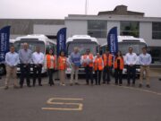 Hyundai entrega una flota de 7 buses County a Transportes Ríos