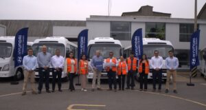Hyundai entrega una flota de 7 buses County a Transportes Ríos
