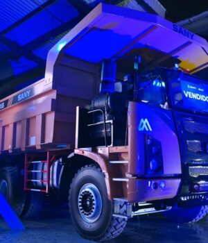 SANY SKT105S y montacargas de alto tonelaje modelo SCP300C2