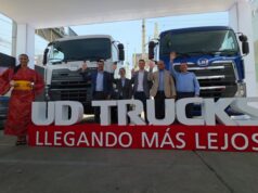 La marca japonesa UD Trucks presenta sus nuevos modelos Quester CWE 350 y GWE 460 para el mercado peruano, mayor eficiencia y potencia para la construcción, logistica y transporte pesado