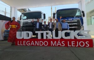 La marca japonesa UD Trucks presenta sus nuevos modelos Quester CWE 350 y GWE 460 para el mercado peruano, mayor eficiencia y potencia para la construcción, logistica y transporte pesado