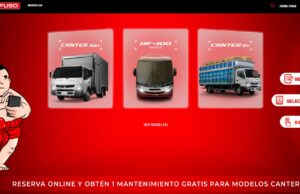 FUSO refuerza su ruta de digitalización y lanza la primera tienda virtual de camiones en el Perú