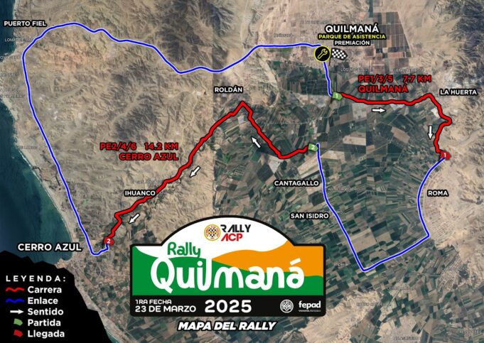 El Automóvil Club Peruano da inicio a la temporada 2025 con el Rally Quilmaná