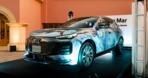 Pinta Lima 2025: Audi impulsa el arte y la sostenibilidad con una intervención artística de la nueva Q6 e-tron
