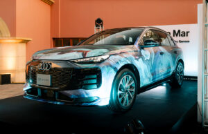 Pinta Lima 2025: Audi impulsa el arte y la sostenibilidad con una intervención artística de la nueva Q6 e-tron