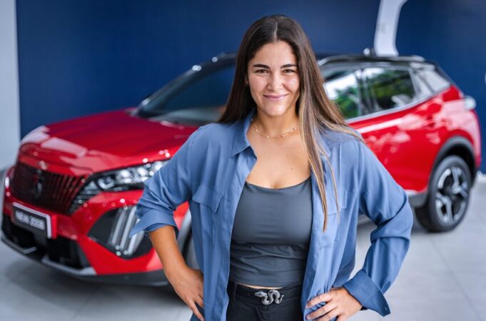 Annia Cilloniz se convierte en la nueva embajadora de Peugeot