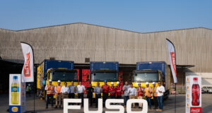 FUSO refuerza las operaciones de Arca Continental en Perú con una eficiente flota de camiones