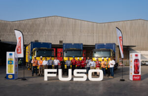 FUSO refuerza las operaciones de Arca Continental en Perú con una eficiente flota de camiones