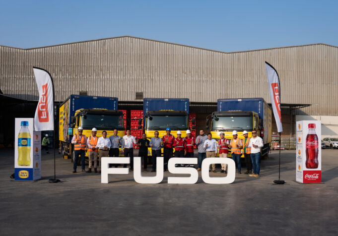 FUSO refuerza las operaciones de Arca Continental en Perú con una eficiente flota de camiones