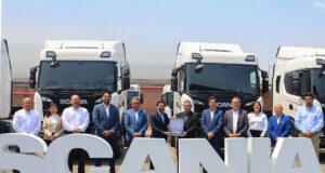 Continúa la apuesta de Scania por la minería en el Perú, con la entrega de nueva flota a Mur Wy