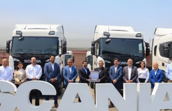 Continúa la apuesta de Scania por la minería en el Perú, con la entrega de nueva flota a Mur Wy