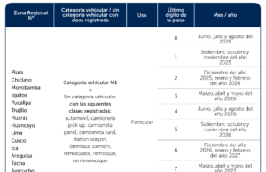 Vehículos adquiridos entre el 2010 y 2025 no requieren cambio de placa