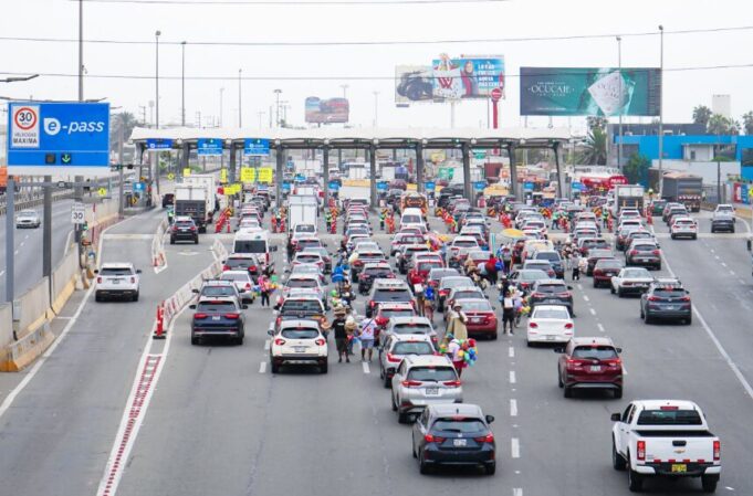 AAP: Flujo vehicular en Perú crece 3.7% en abril 2025