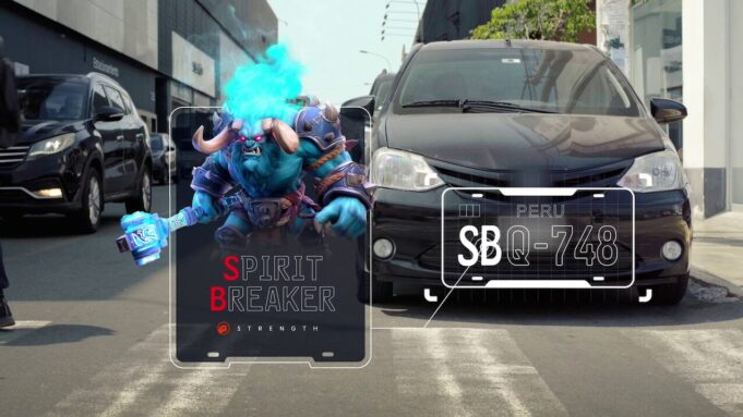 Las calles peruanas se convierten en una partida de Dota 2