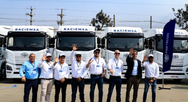 RACIEMSA incorpora 50 remolcadores FAW GNV a su flota con el respaldo de San Bartolomé S.A.