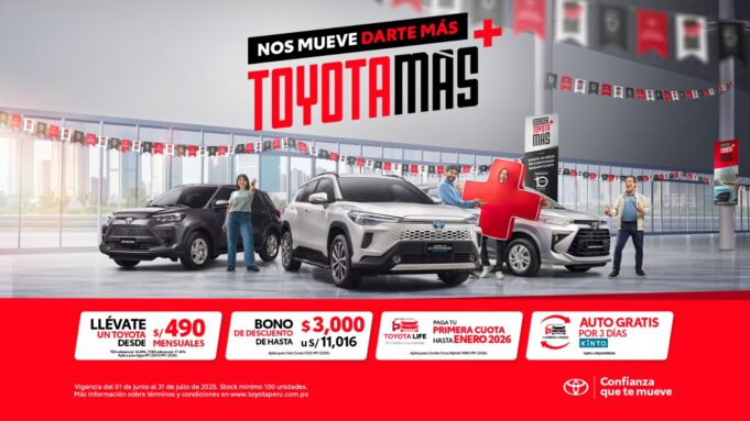 Toyotamás 2025, la campaña que te ayudará a obtener el auto de tus sueños