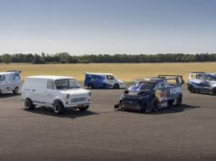 Ford exhibe las cinco generaciones de la SuperVan en el Festival de Goodwood 2025