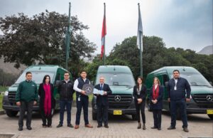 Divemotor entrega 6 unidades Mercedes-Benz Sprinter 314 a Jardines de la Paz