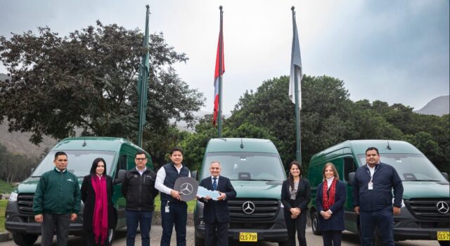Divemotor entrega 6 unidades Mercedes-Benz Sprinter 314 a Jardines de la Paz