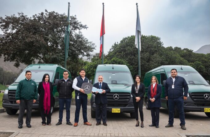 Divemotor entrega 6 unidades Mercedes-Benz Sprinter 314 a Jardines de la Paz