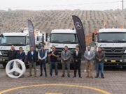 Divemotor entrega 6 camiones Mercedes-Benz Axor a Séché Group para operaciones en minería