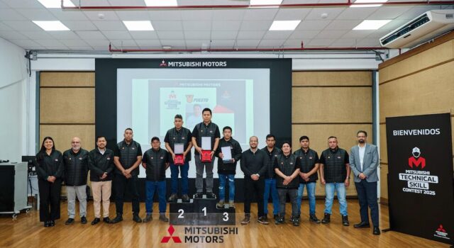 Técnicos de Lima y Trujillo destacan en concurso nacional de habilidades de Mitsubishi Motors Perú
