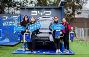 BYD impulsa el deporte y la vida saludable en el Lima Training Fest by Les Mills 2025