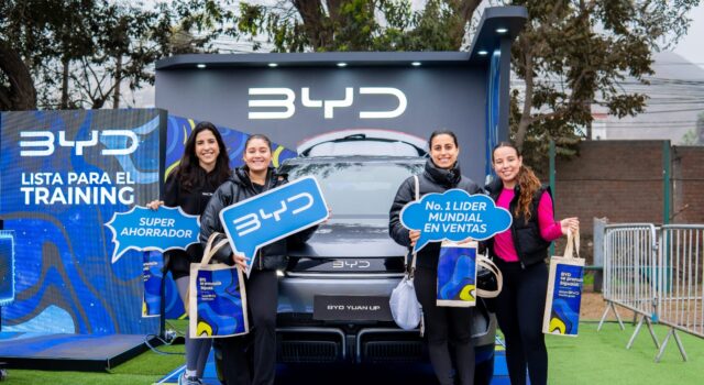 BYD impulsa el deporte y la vida saludable en el Lima Training Fest by Les Mills 2025