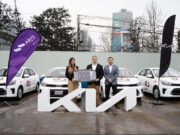 Kia impulsa su liderazgo corporativo con la entrega de flota del , el auto más vendido del Perú