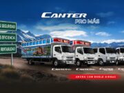 FUSO lanza su campaña “Canter Pro Más” e incorpora doble airbag en toda su línea de camiones Canter