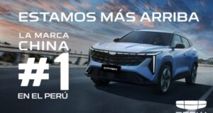 Geely se convierte en la marca china número uno en ventas en el Perú