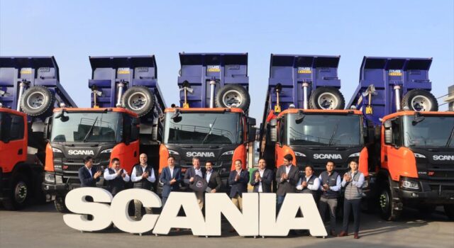 Scania fortalece la operación minera en Arequipa con la entrega de flota de nuevas unidades a empresa JJC