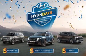 Hyundai presenta “Hyun-days”: Oportunidades especiales para estrenar tu vehículo