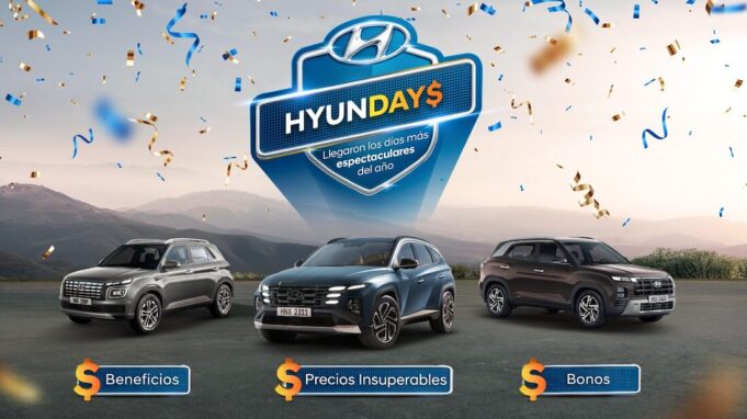 Hyundai presenta “Hyun-days”: Oportunidades especiales para estrenar tu vehículo