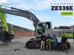 Zoomlion entrega en Cusco la excavadora ZE335E
