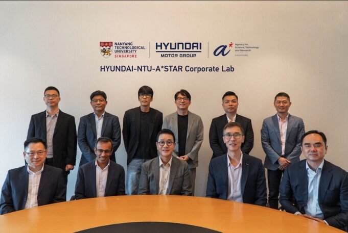 Hyundai Motor Group, Nanyang Technological University y A*STAR lanzan laboratorio corporativo en Singapur